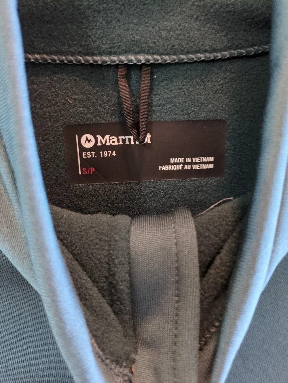 NWT Marmot Olden Polartec Mens Full Zip Jacket Sz S Stargazer Green